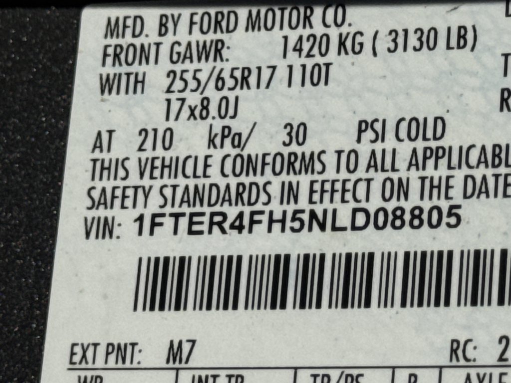Used 2022 Ford Ranger XLT w/ Equipment Group 301A Mid AWD/4WD image 31