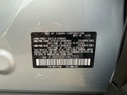 New 2026 Subaru Outback Premium image 16