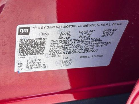 Used 2025 Chevrolet Equinox RS w/ Convenience Package III AWD/4WD image 34