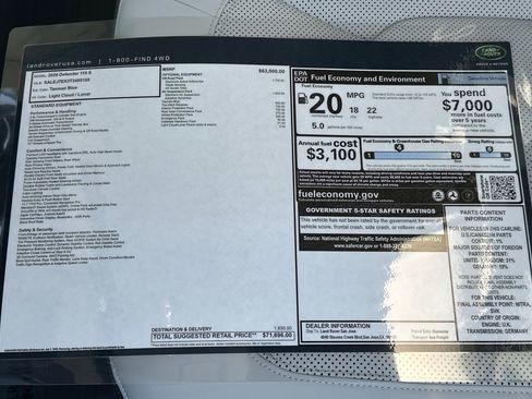 New 2026 Land Rover Defender 110 S image 29