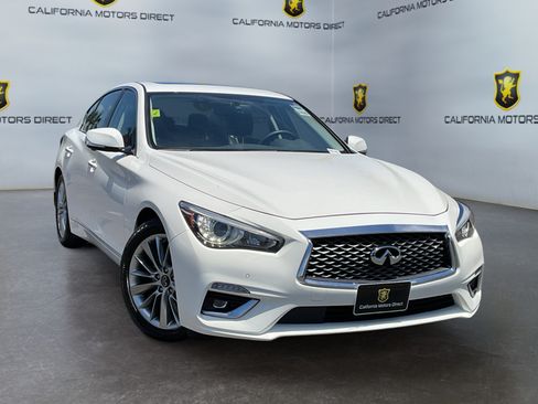 Used 2023 INFINITI Q50 Luxe w/ Cargo Package RWD image 3