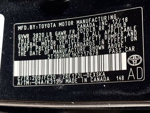 Used 2019 Toyota Corolla SE FWD image 23