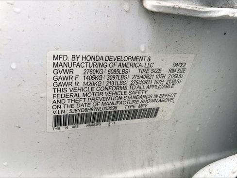 Certified 2022 Acura MDX Type S AWD/4WD image 33