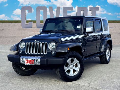 Used 2017 Jeep Wrangler Unlimited Sahara w/ Quick Order Package 24E Chief image 1