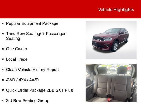 Used 2021 Dodge Durango SXT image 9