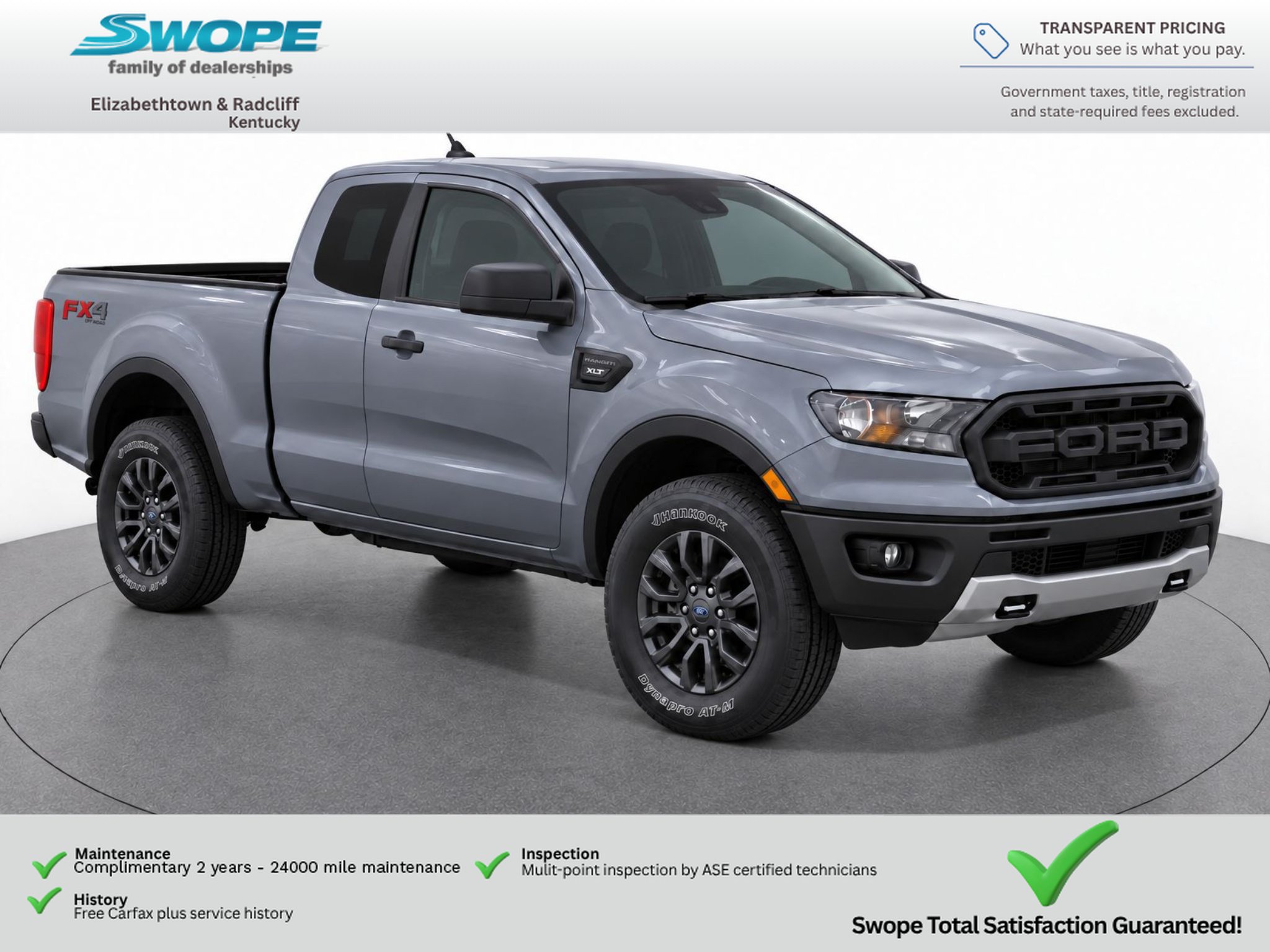 Used 2021 Ford Ranger XLT w/ Equipment Group 301A Mid AWD/4WD image 3