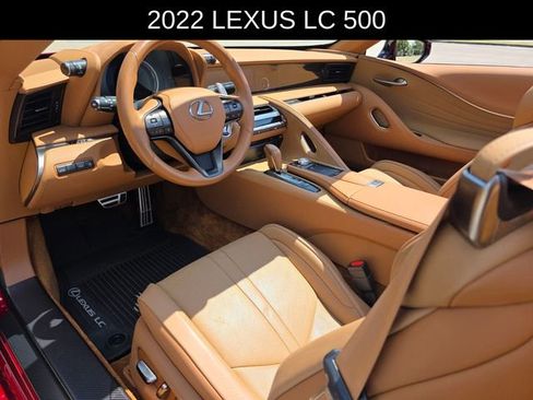 Used 2022 Lexus LC 500 Convertible w/ Touring Package RWD image 21