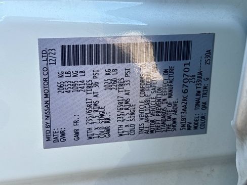 Used 2024 Nissan Rogue S FWD image 34