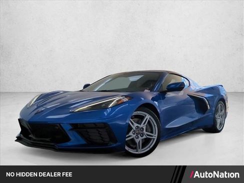 Used 2021 Chevrolet Corvette Stingray Preferred Cpe w/ Z51 Performance Package RWD image 1