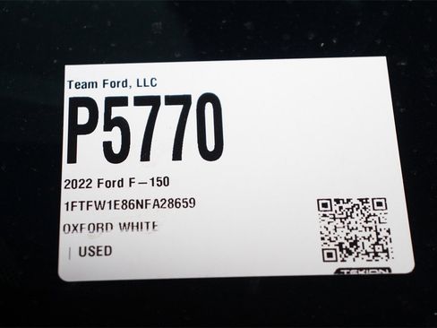 Certified 2022 Ford F150 XLT w/ Equipment Group 302A High image 30