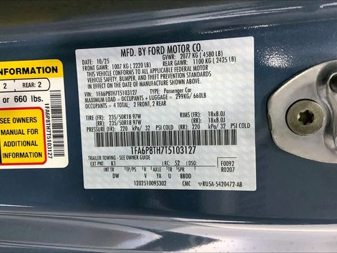 New 2026 Ford Mustang EcoBoost Fastback image 21