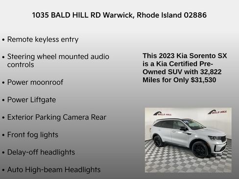 Certified 2023 Kia Sorento SX image 14