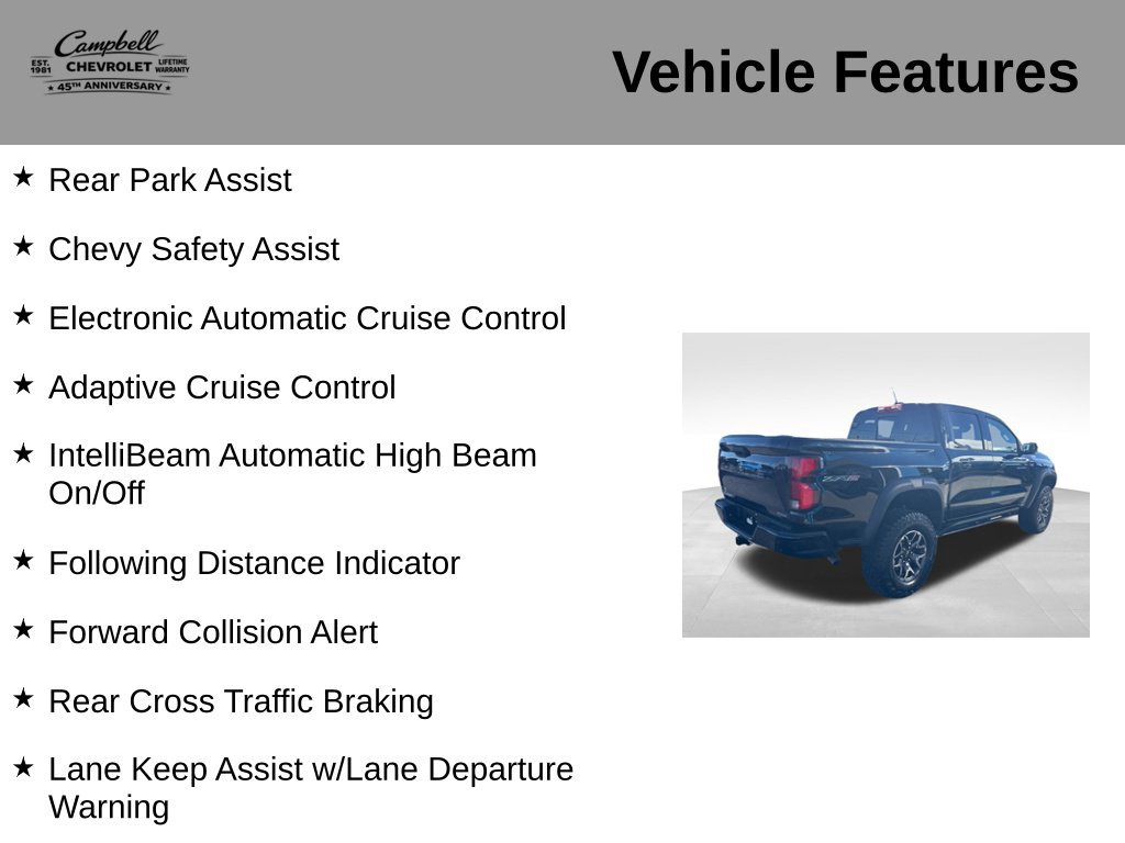 Used 2024 Chevrolet Colorado ZR2 w/ Technology Package AWD/4WD image 16