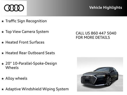 Used 2020 Audi A8 L 4.0T AWD/4WD image 42