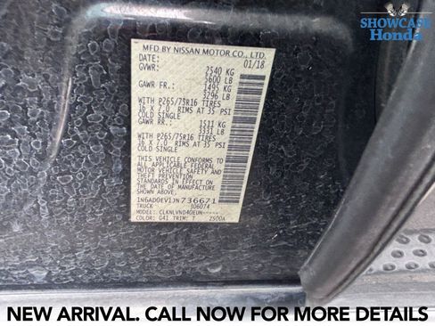 Used 2018 Nissan Frontier PRO-4X AWD/4WD image 11