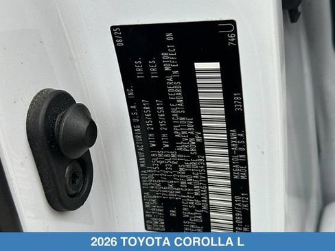 Used 2026 Toyota Corolla Cross L FWD image 30