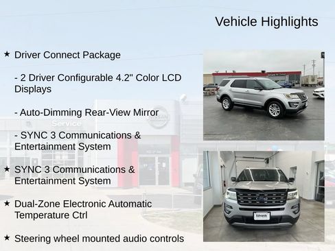 Used 2017 Ford Explorer XLT w/ Equipment Group 201A FWD image 8