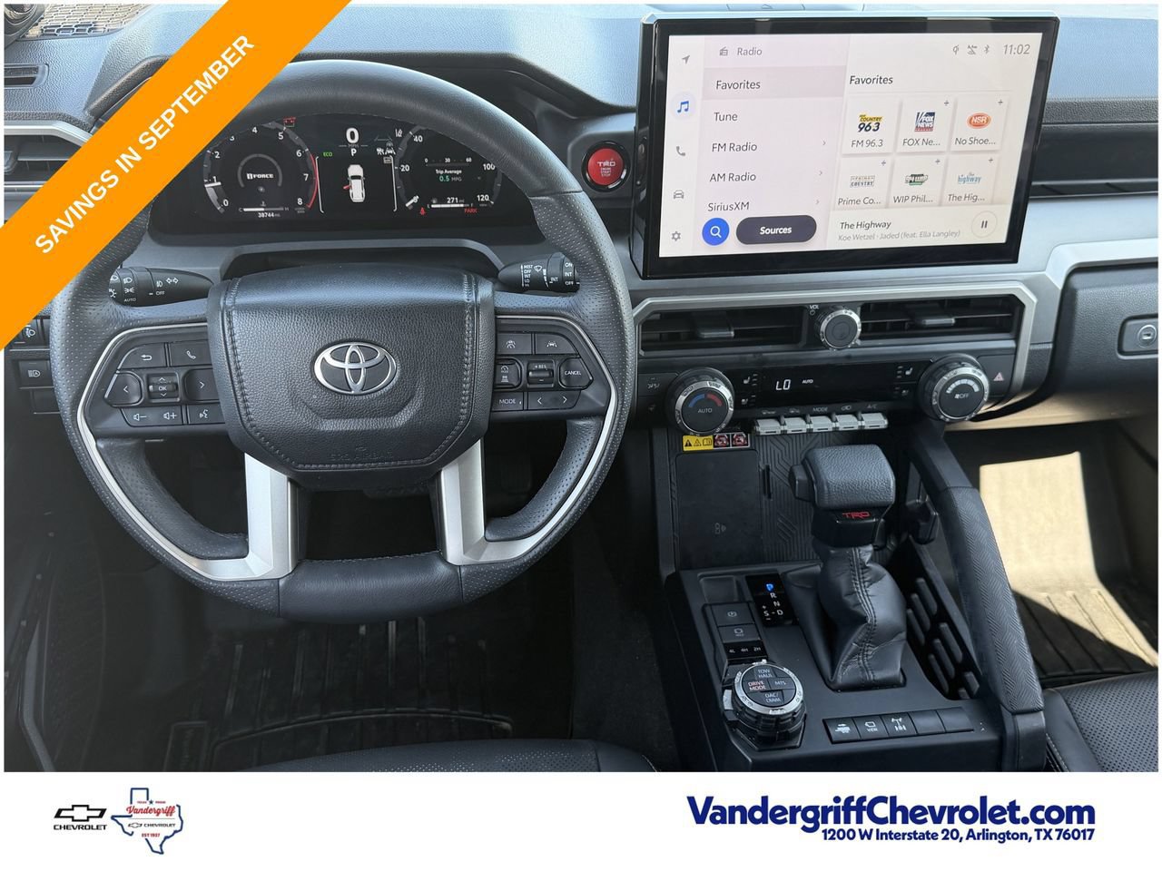 Used 2025 Toyota 4Runner TRD Off-Road Premium w/ Tow Technology Package AWD/4WD image 11