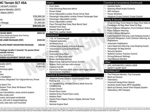 Used 2023 GMC Terrain SLT w/ Tech Package image 43