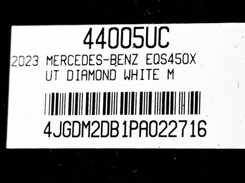 Certified 2023 Mercedes-Benz EQS 450+ SUV image 22