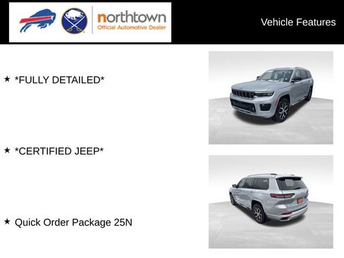 Used 2021 Jeep Grand Cherokee L Overland w/ Advanced Protech Group III image 4