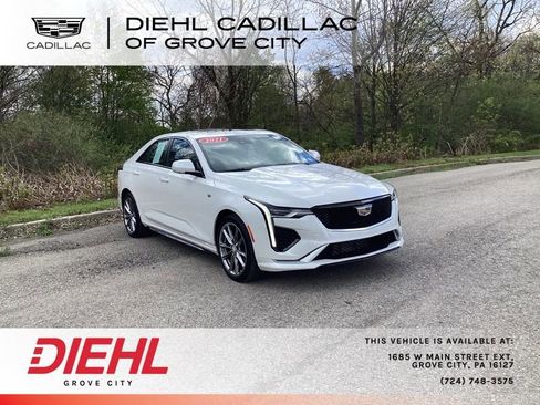 Used 2021 Cadillac CT4 Sport w/ Climate Package AWD/4WD image 1