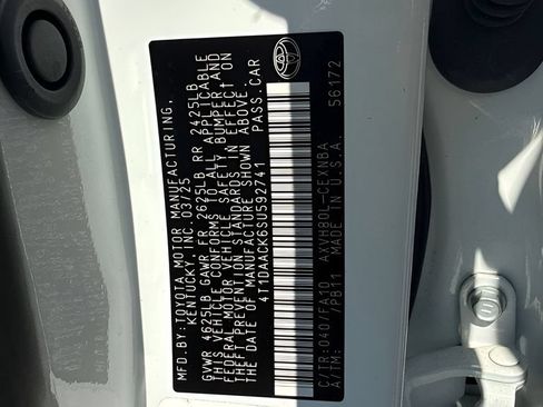Used 2025 Toyota Camry LE w/ Convenience Package FWD image 37
