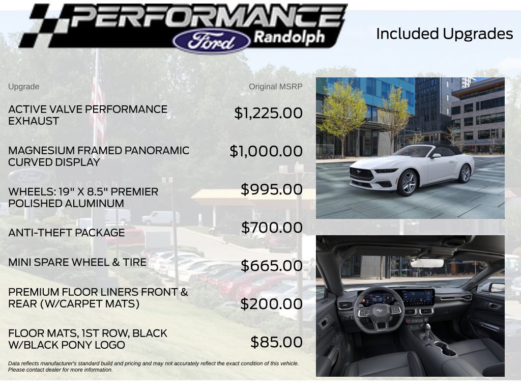New 2026 Ford Mustang Premium w/ Anti-Theft Package RWD image 4