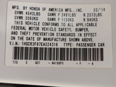 Used 2014 Honda Accord EX-L image 37