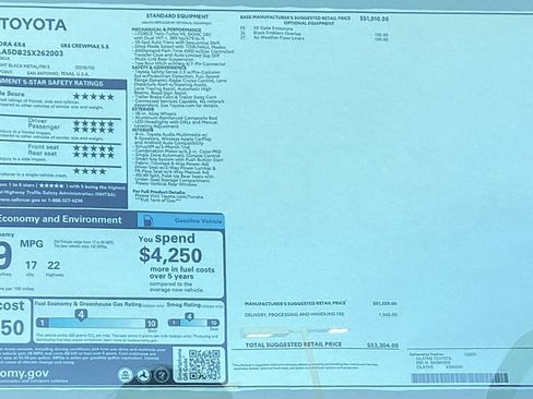 New 2025 Toyota Tundra SR5 image 13