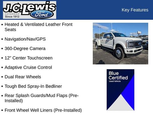 Certified 2024 Ford F450 Platinum w/ FX4 Off-Road Package image 34