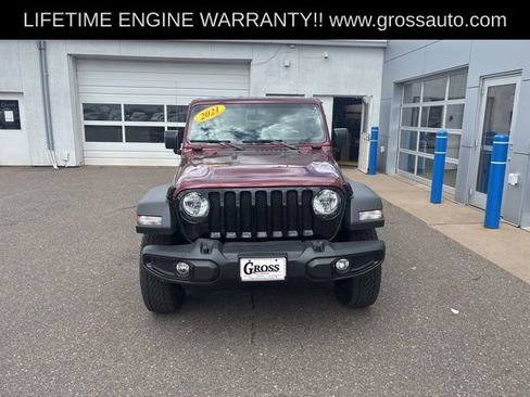 Used 2021 Jeep Wrangler Unlimited Sport AWD/4WD image 3