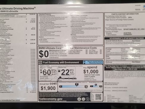 Used 2026 BMW X5 xDrive50e w/ M Sport Package AWD/4WD image 31