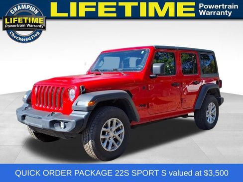 Used 2023 Jeep Wrangler Sport S image 1