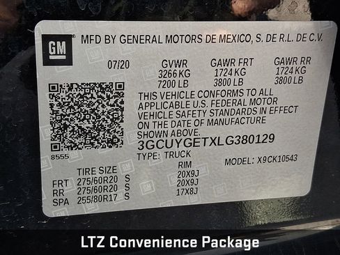 Used 2020 Chevrolet Silverado 1500 LTZ w/ LTZ Premium Package image 21