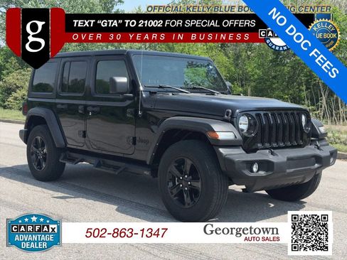Used 2022 Jeep Wrangler Unlimited Sport AWD/4WD image 1