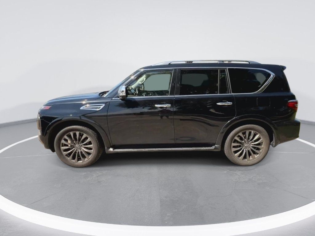 Used 2023 Nissan Armada Platinum w/ Captain's Chairs Package RWD image 5