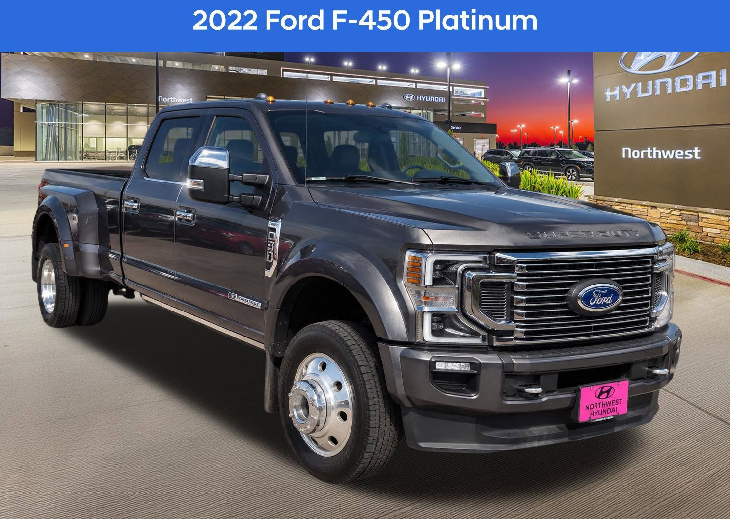 Used 2022 Ford F450 Platinum w/ FX4 Off-Road Package AWD/4WD image 1
