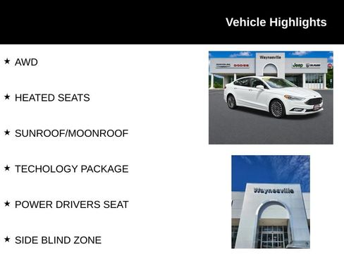 Used 2018 Ford Fusion Titanium AWD/4WD image 2