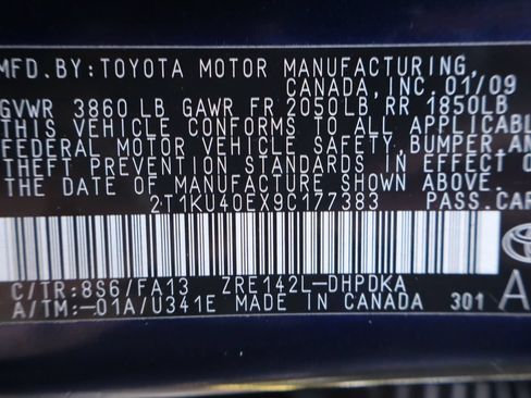 Used 2009 Toyota Matrix FWD image 43