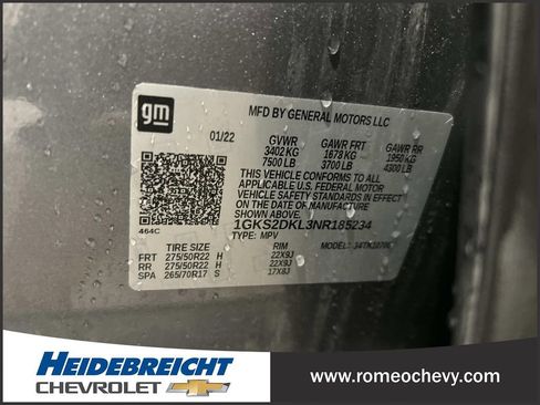 Certified 2022 GMC Yukon Denali w/ Max Trailering Package image 7