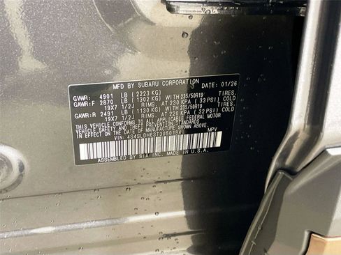 New 2026 Subaru Forester Sport image 33