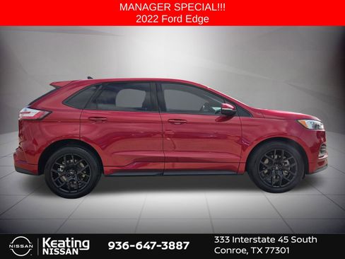 Used 2022 Ford Edge ST AWD/4WD image 2