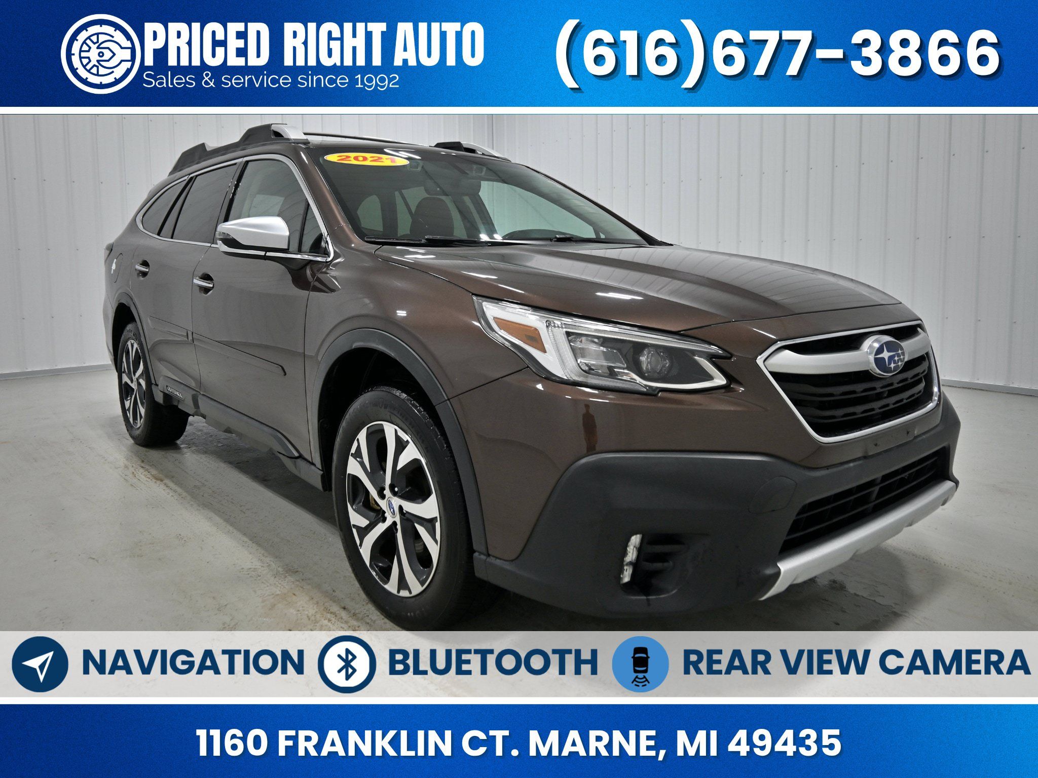 Used 2021 Subaru Outback Touring XT AWD/4WD image 1