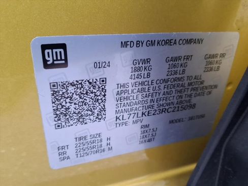 Certified 2024 Chevrolet Trax ACTIV w/ Driver Confidence Package image 30