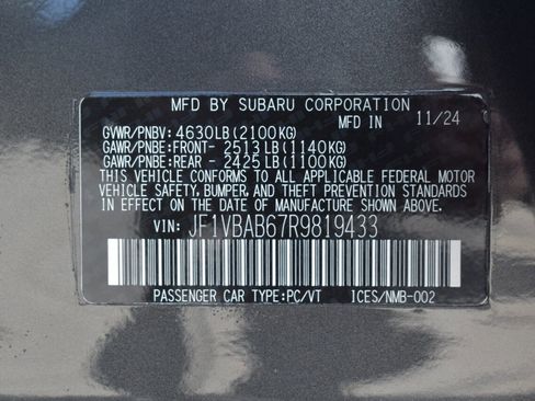 Used 2024 Subaru WRX image 34