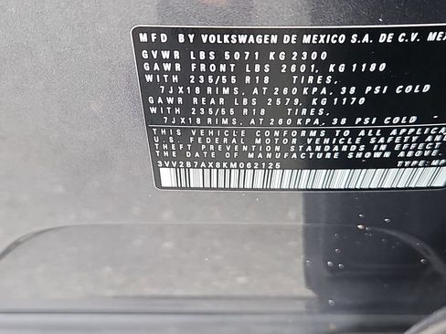 Used 2019 Volkswagen Tiguan SEL AWD/4WD image 13