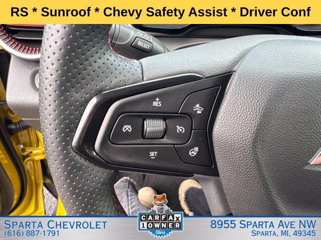 Used 2025 Chevrolet Trax RS w/ Sunroof Package FWD image 21