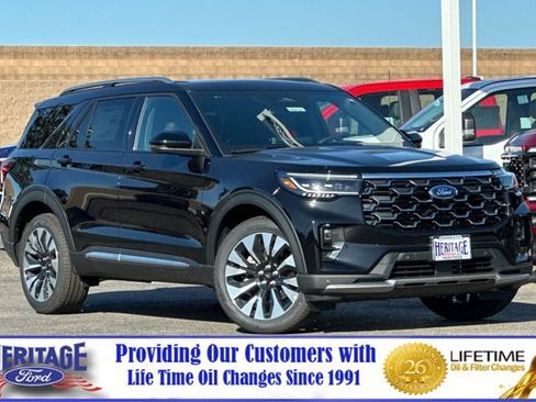 New 2026 Ford Explorer Platinum w/ LUX Leather Package AWD/4WD image 2