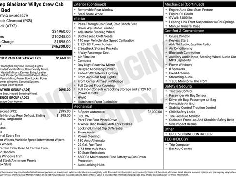 Used 2021 Jeep Gladiator Sport AWD/4WD image 6